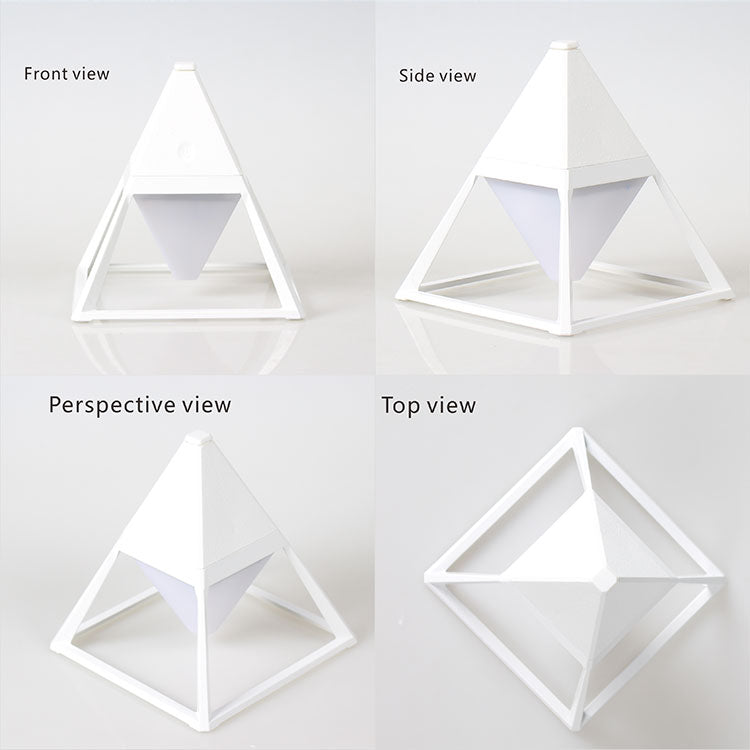 GX.Diffuser Mini Art Deco Waterproof LED Lamp Eye Protection Light Desk Table Lamp Dimmable Ouch Switch Table Lamp Study Lamp