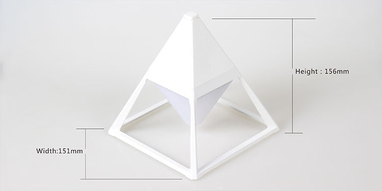 GX.Diffuser Mini Art Deco Waterproof LED Lamp Eye Protection Light Desk Table Lamp Dimmable Ouch Switch Table Lamp Study Lamp