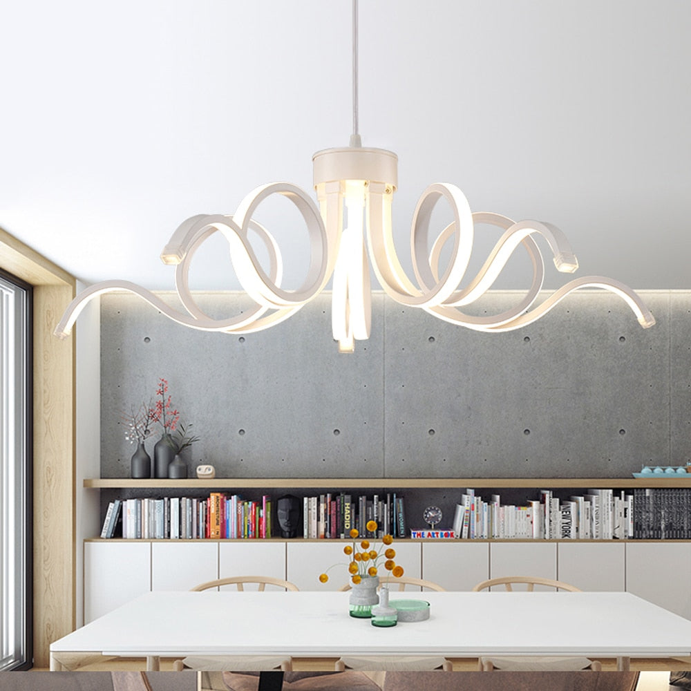 Led Modern Chandelier Lighting Novelty Lustre Lamparas Colgantes Lamp for Bedroom Living Room luminaria Indoor Light Chandeliers