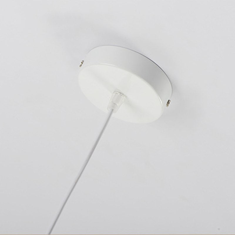 Modern Nordic style white nature Goose feather Pendant Lights romantic E27 led pendant lamps for restaurant bedroom living room