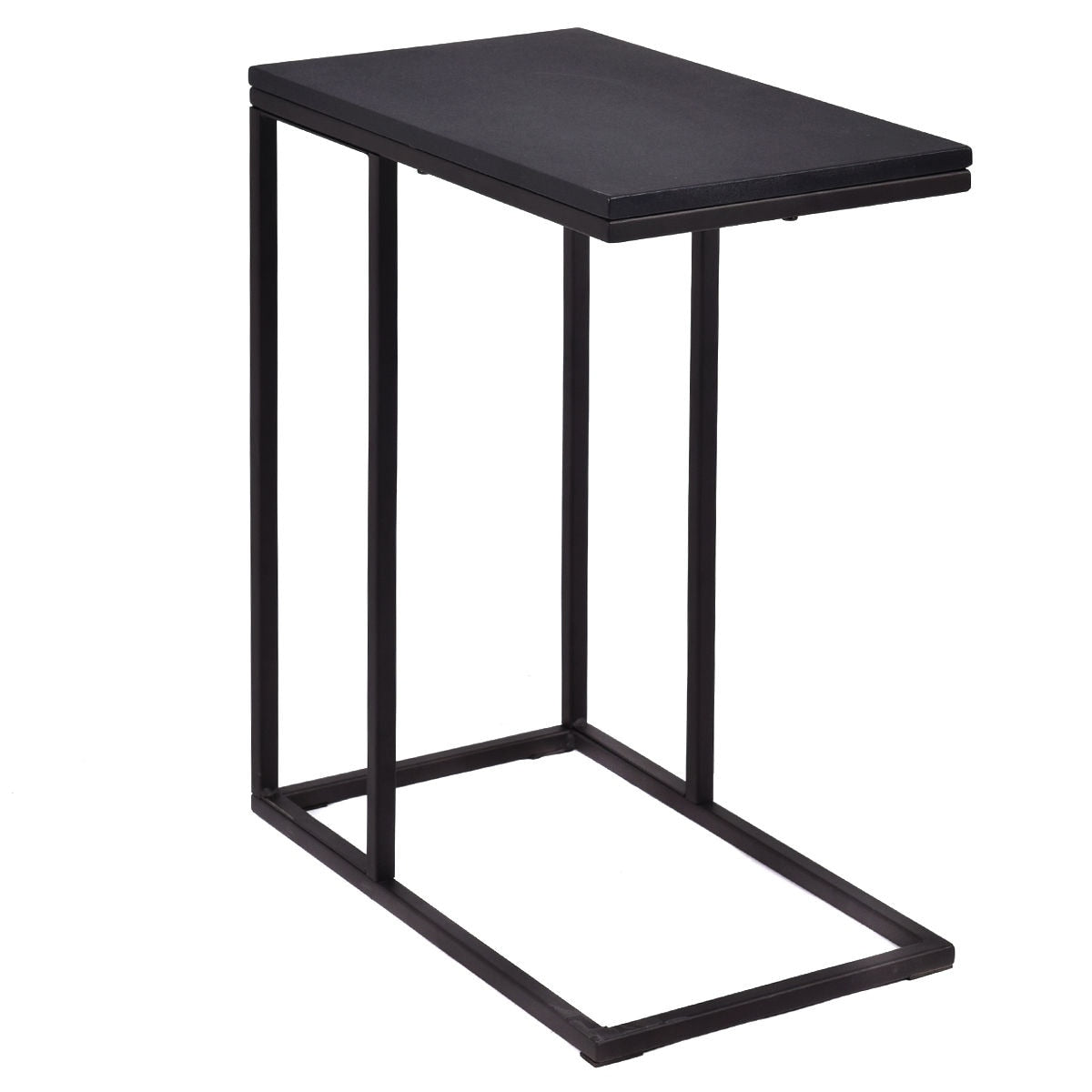 Giantex Coffee Tray Sofa Side End Table Modern Portable Ottoman Couch Console Stand TV Lap Snack Wood Coffee Table HW54186