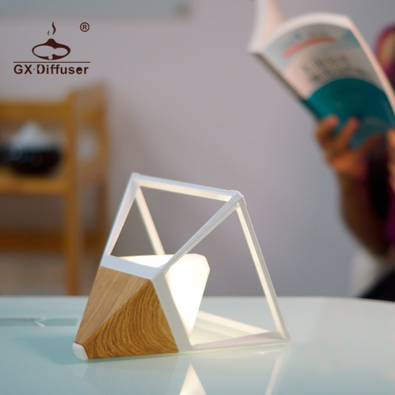 GX.Diffuser Mini Art Deco Waterproof LED Lamp Eye Protection Light Desk Table Lamp Dimmable Ouch Switch Table Lamp Study Lamp