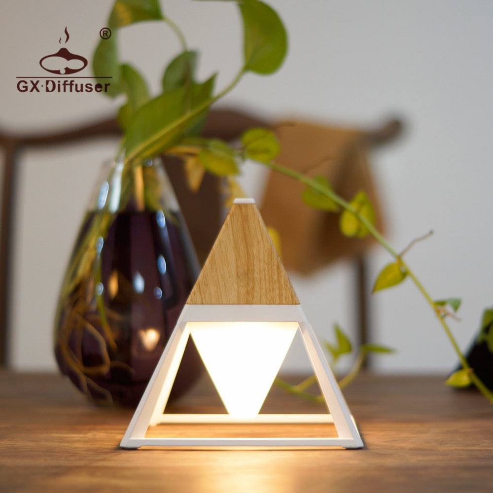 GX.Diffuser Mini Art Deco Waterproof LED Lamp Eye Protection Light Desk Table Lamp Dimmable Ouch Switch Table Lamp Study Lamp