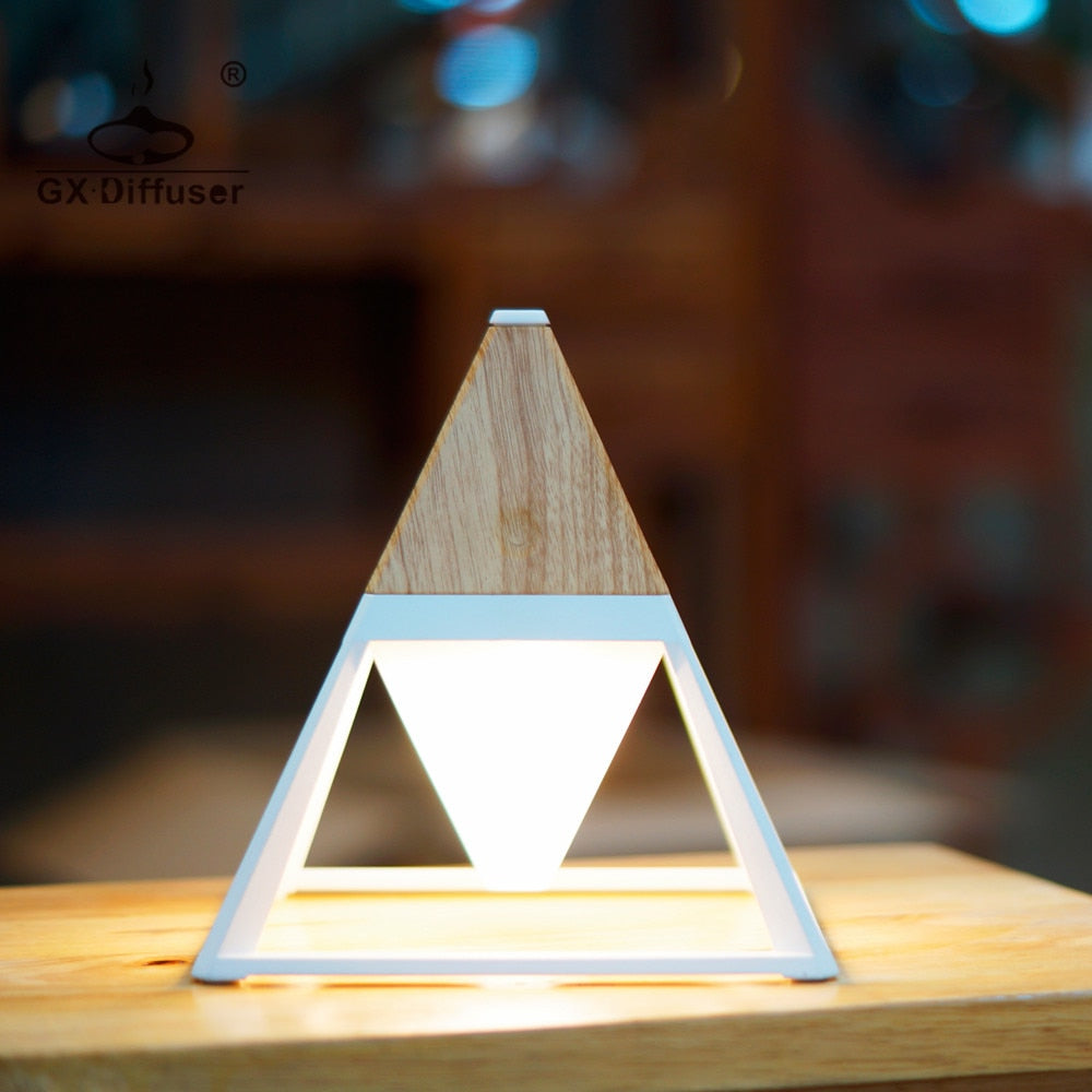 GX.Diffuser Mini Art Deco Waterproof LED Lamp Eye Protection Light Desk Table Lamp Dimmable Ouch Switch Table Lamp Study Lamp