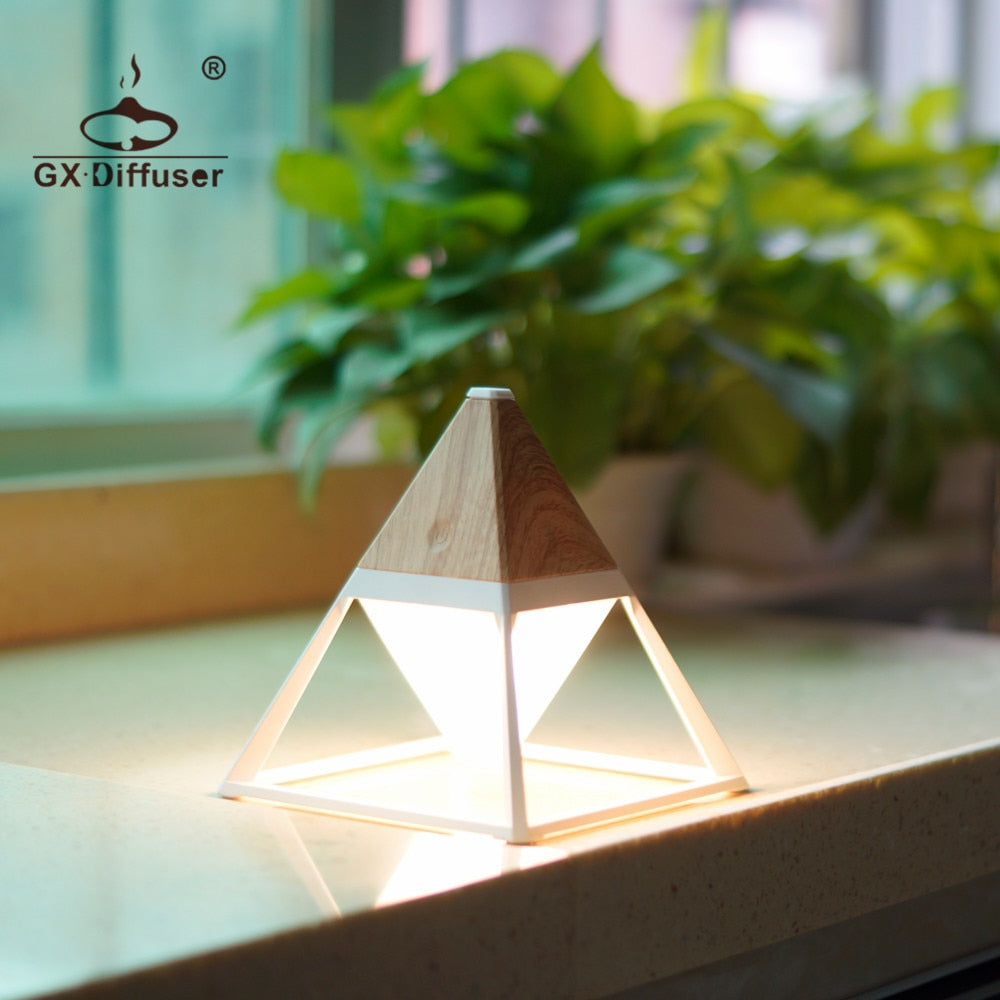 GX.Diffuser Mini Art Deco Waterproof LED Lamp Eye Protection Light Desk Table Lamp Dimmable Ouch Switch Table Lamp Study Lamp