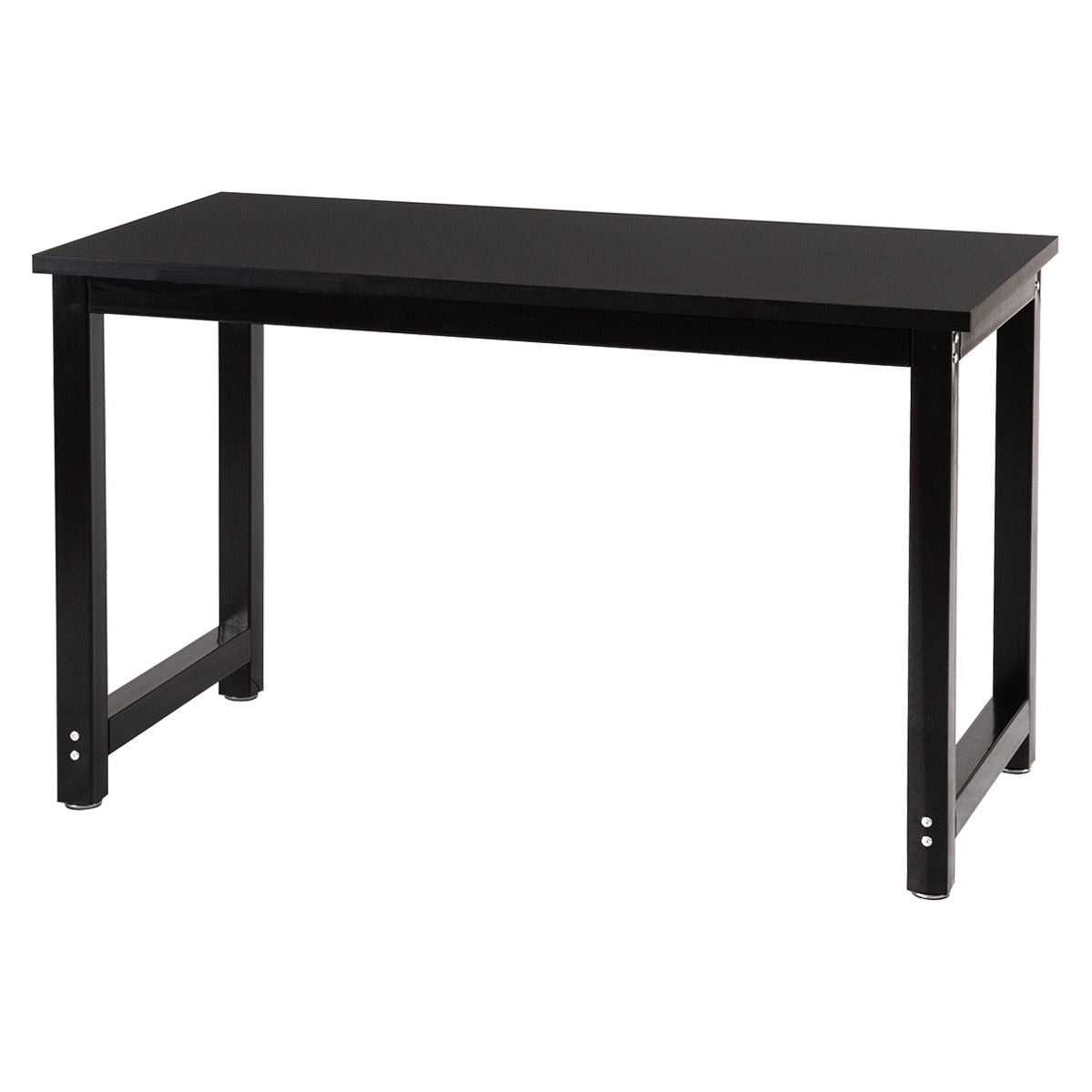 Giantex 47'' Computer Desk PC Modern Laptop Table Study Writing Workstation Home Office Console Tables HW56250BK