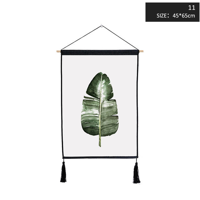Miz 1 Piece Nordic Poster Ins Wall Painting Flamingo Cotton Line Decorative Paintings for Living Room 45*65 cm
