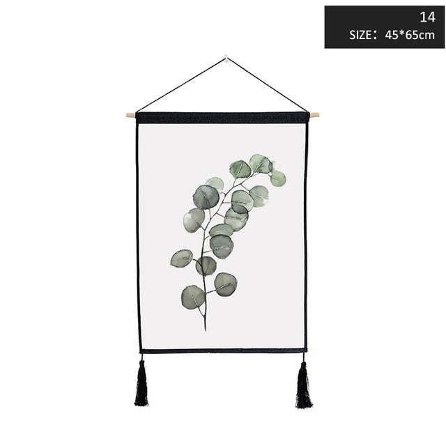 Miz 1 Piece Nordic Poster Ins Wall Painting Flamingo Cotton Line Decorative Paintings for Living Room 45*65 cm