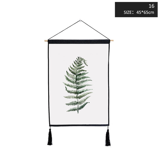 Miz 1 Piece Nordic Poster Ins Wall Painting Flamingo Cotton Line Decorative Paintings for Living Room 45*65 cm