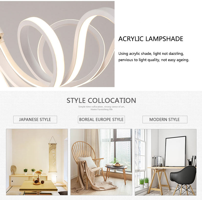 Led Modern Chandelier Lighting Novelty Lustre Lamparas Colgantes Lamp for Bedroom Living Room luminaria Indoor Light Chandeliers