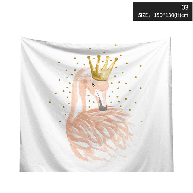 Miz Tapestry Home Decoration Accessories Wall Hanging Tapestries Nordic Decoration Home Birthday Party Decorations Kids