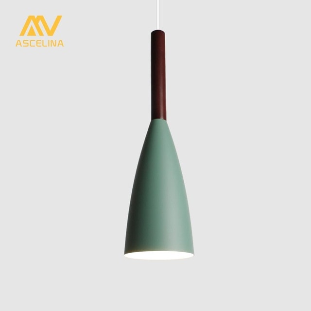 Industrial Pendant Light Nordic LED Lamp Loft Wooden Modern Creative Simple for living room bedroom study Restaurant lighting