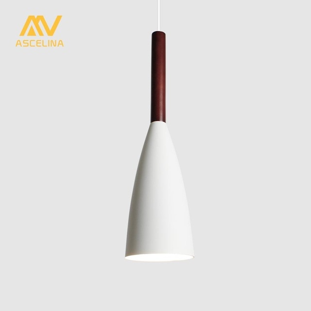 Industrial Pendant Light Nordic LED Lamp Loft Wooden Modern Creative Simple for living room bedroom study Restaurant lighting