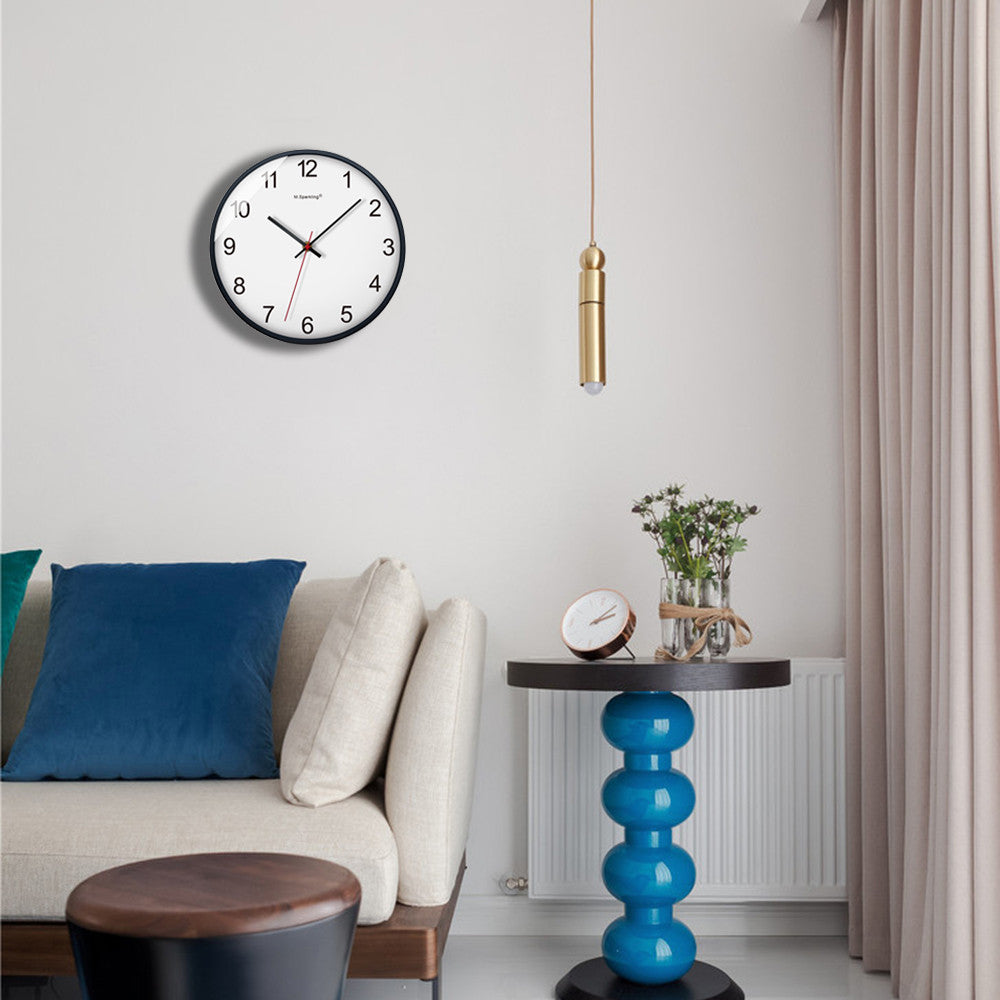 Wall Clock living room home wall clock fashion atmosphere mute quartz watch Modern minimalist 2018 hot#15