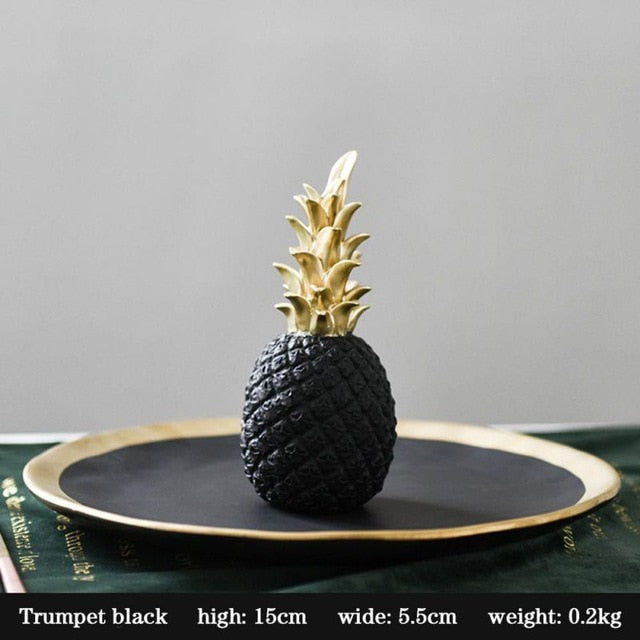 Original Nordic Modern INS Pineapple Creative Decor Living Room Wine Cabinet Window Desktop Home Decoration Furnishing Prop