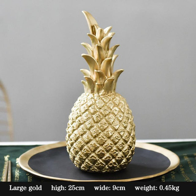 Original Nordic Modern INS Pineapple Creative Decor Living Room Wine Cabinet Window Desktop Home Decoration Furnishing Prop