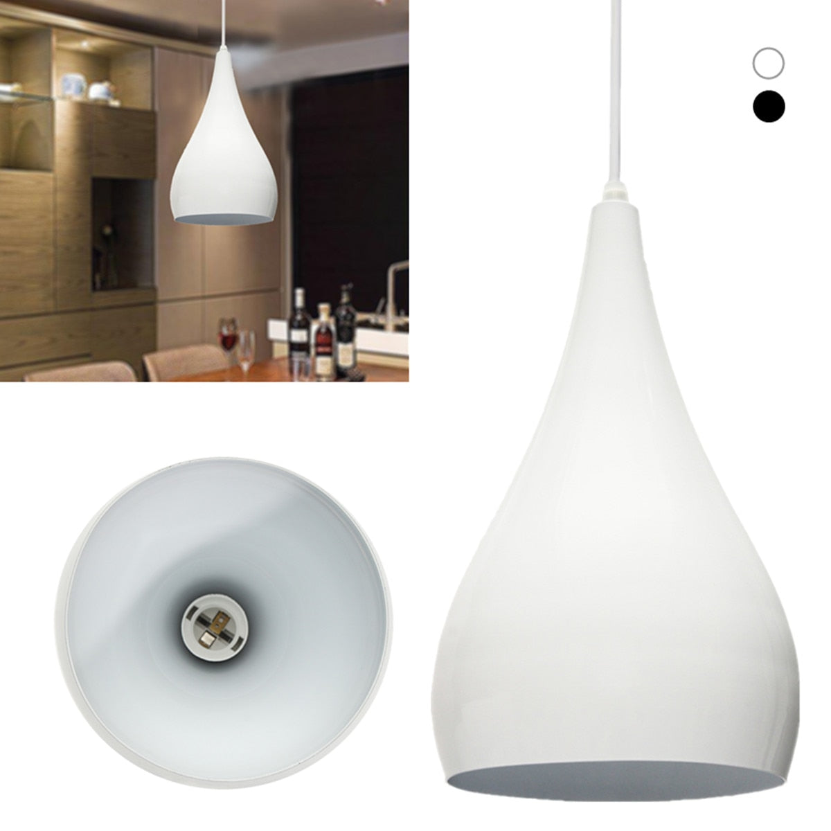 15cm Vintage Aluminum Pendant Lights Shade Nordic Restaurant Pendant Lamp Lighting Shade for Dinning Room Cafe Kitchen Lamparas