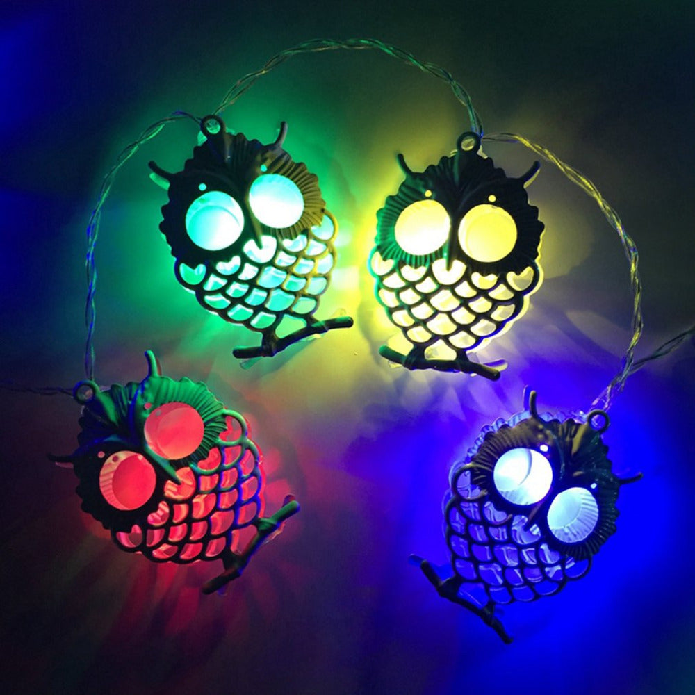 ICOCO Lighting Strings Nordic Wrought Iron Battery Operated light Moroccan ball Retro Style Creative Bedroom Bedside lamp Sale