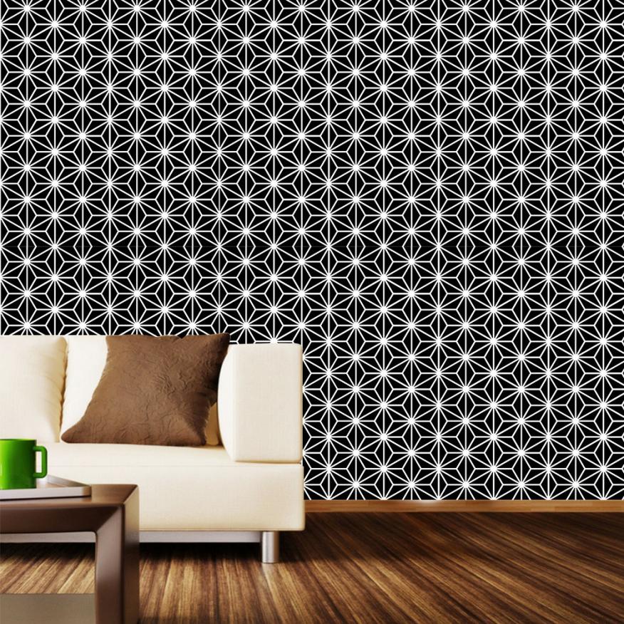 PVC waterproof home decoration stickers DIY removable vinyl wall sticker Nordic style wallpaper #CJ